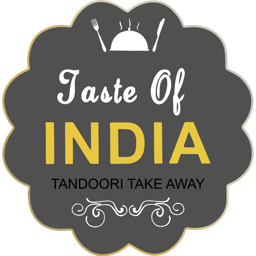 Taste of India Salford logo.